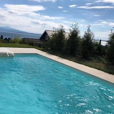 Avec Piscine Chauffee Et 5 Min Lägenhet Perroy