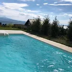 Avec Piscine Chauffee Et 5 Min Lägenhet Perroy